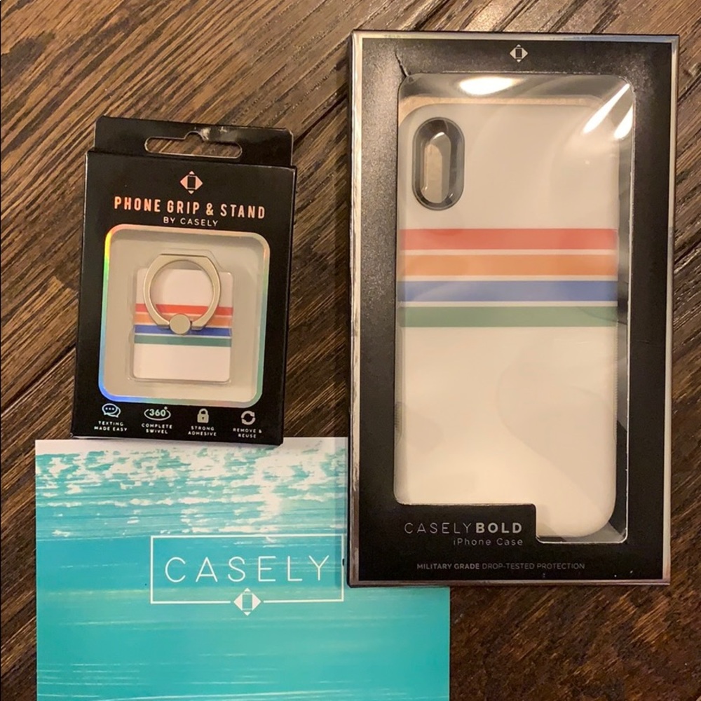New in box iPhone XR case and stand